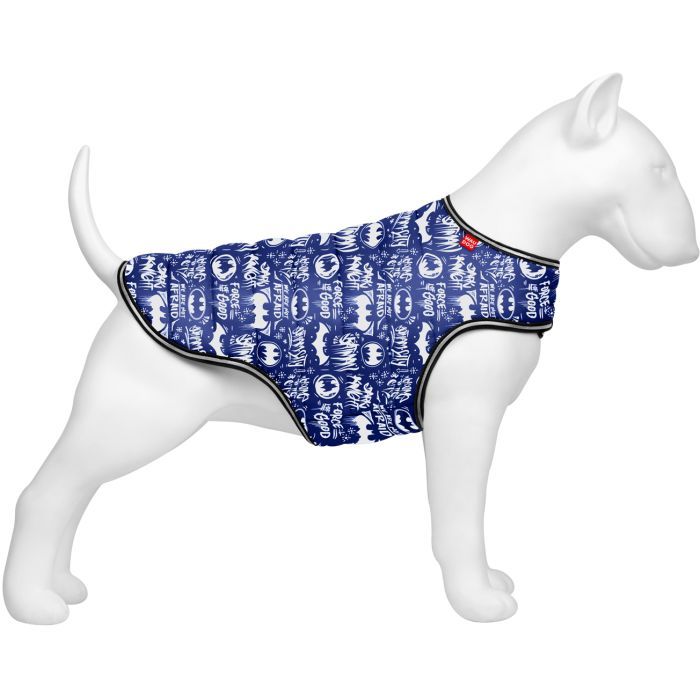 Курточка для животных WAUDOG Clothes "Бэтмен бело-голубой" M Фото