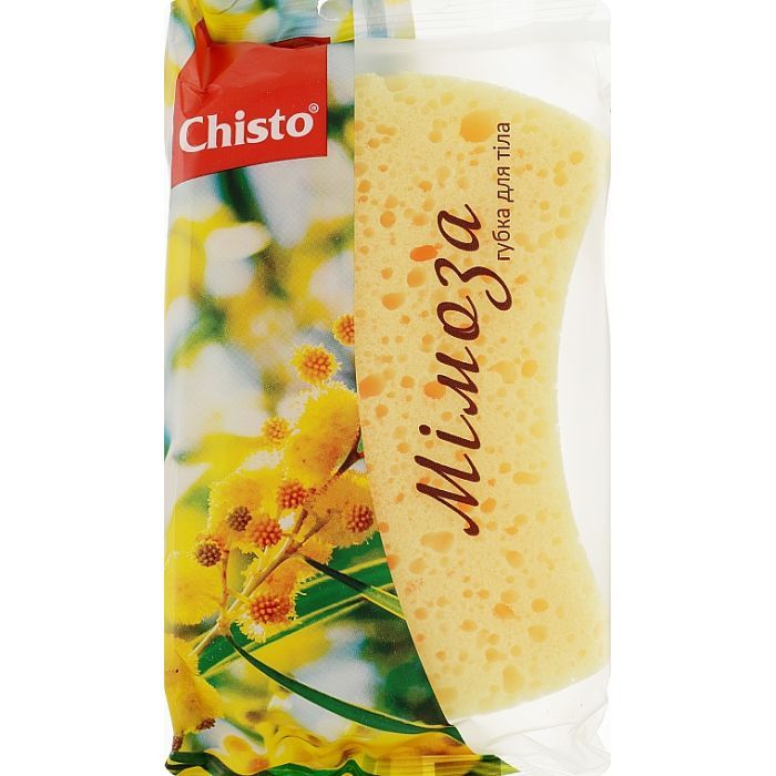 Губка для купания Chisto Поролонова Мімоза Фото