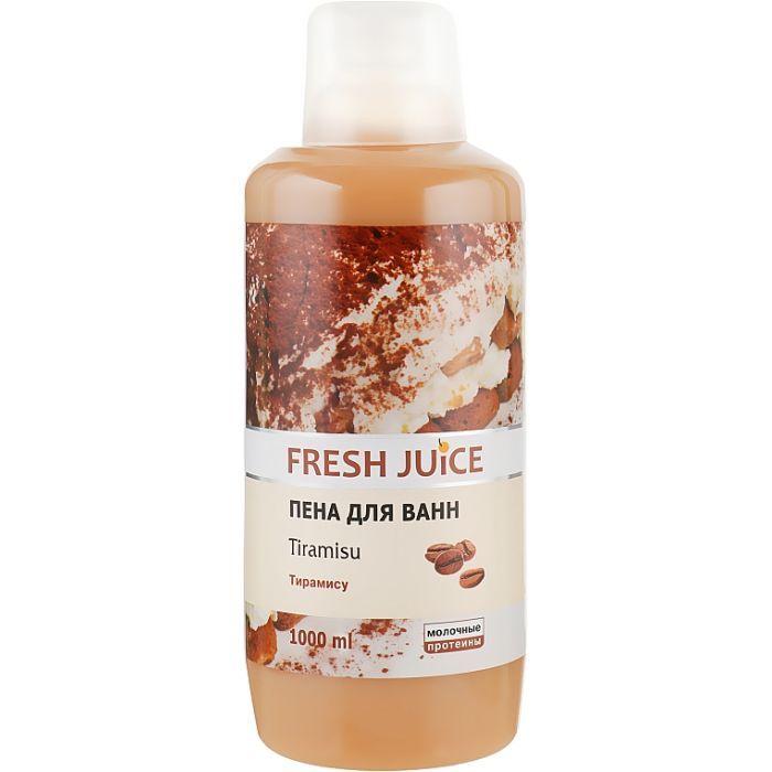 Пена для ванн Fresh Juice Tiramisu 1000 мл Фото