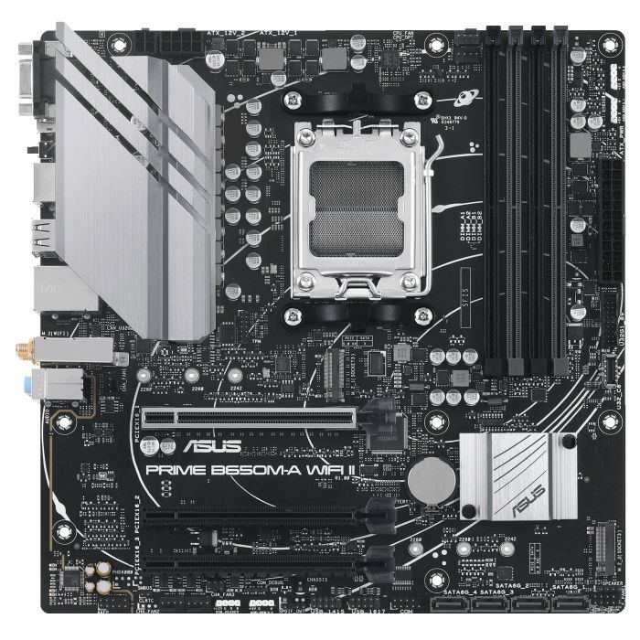 Материнская плата ASUS PRIME B650M-A WIFI II Фото