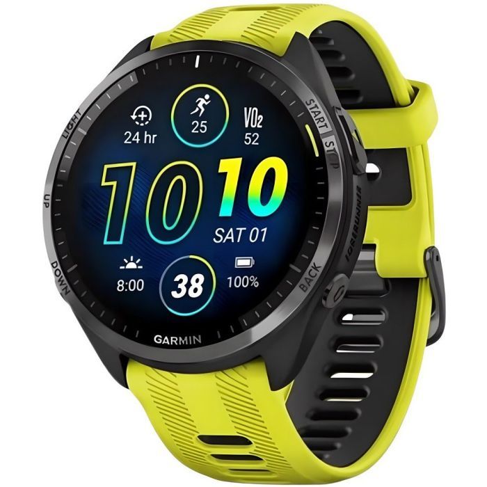 Смарт-часы Garmin Forerunner 965, Amp Yellow, GPS Фото
