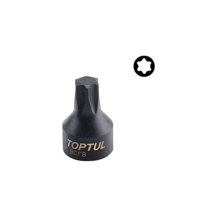 Торцевая головка Toptul TORX T27 1/4" цільна Фото