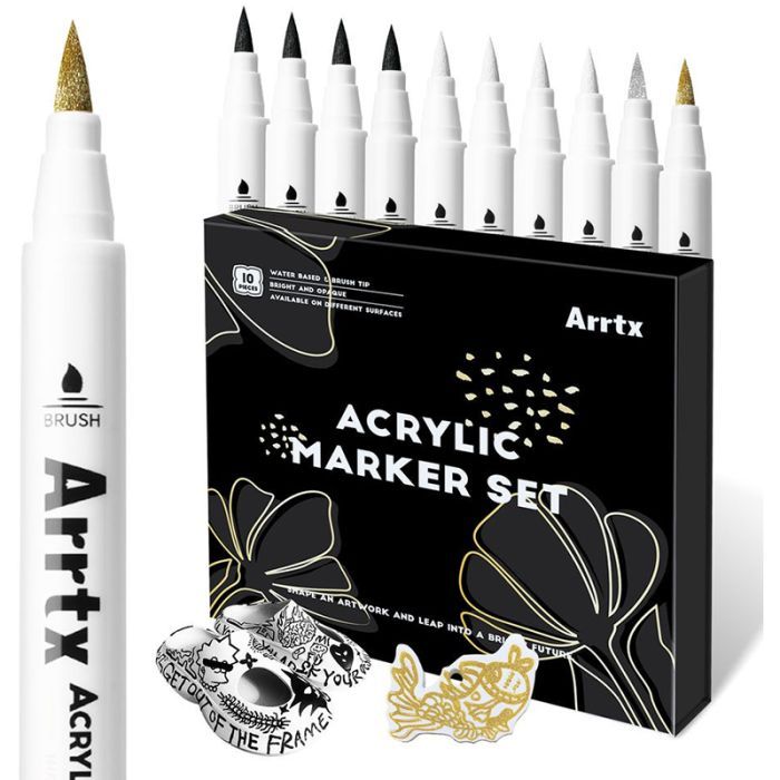 Художественный маркер Arrtx акриловые AACM-0500-10A Фото