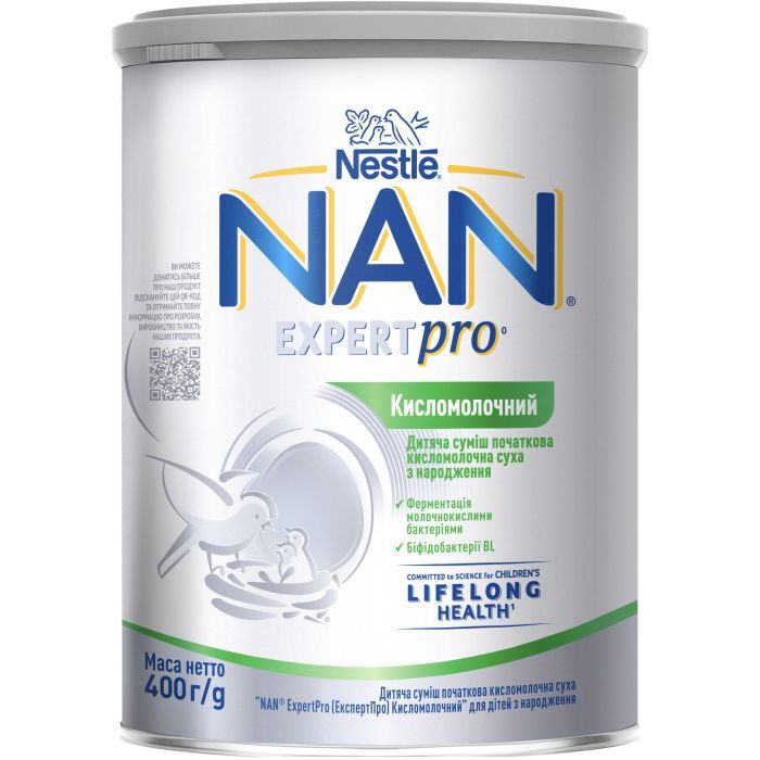 Детская смесь Nestle NAN ExpertPro Кисломолочна 400 г Фото