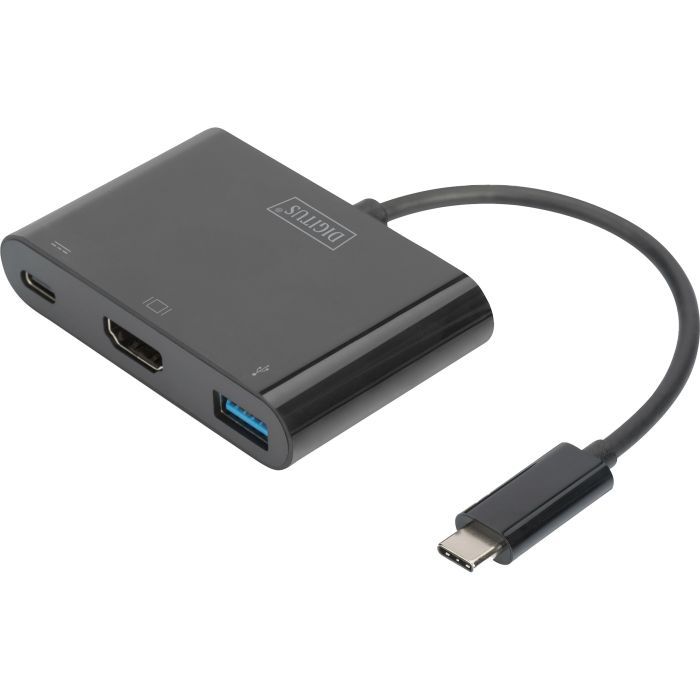 Переходник Digitus USB-C to HDMA 2xUSB Фото