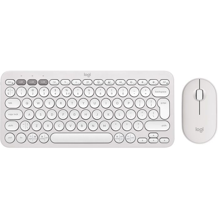 Комплект Logitech Pebble 2 Wireless UA White Фото