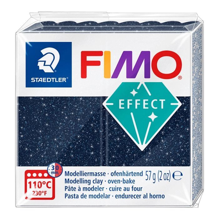 Пластика Fimo Effect, Синяя галактика, 57 г Фото