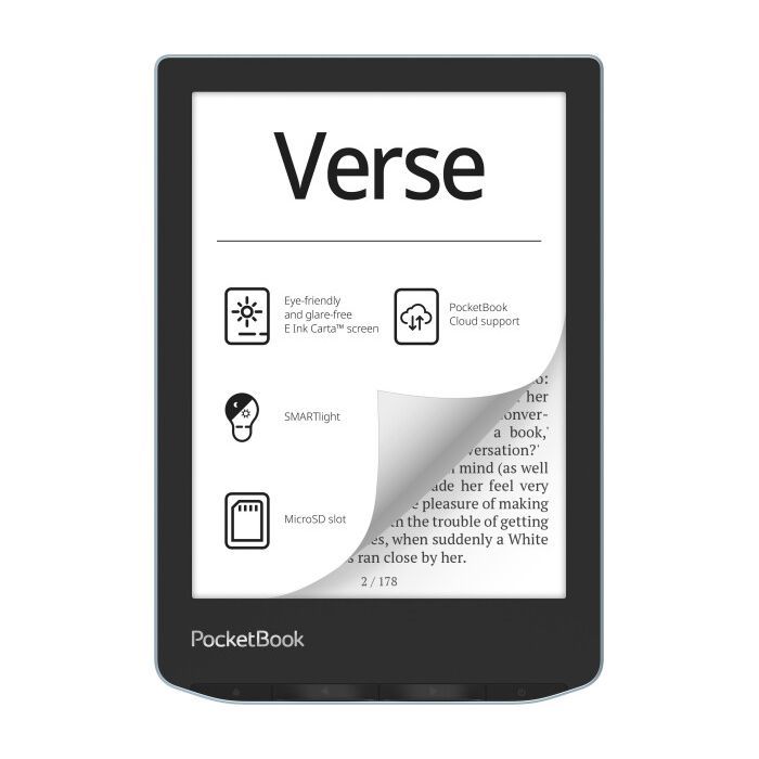 Электронная книга Pocketbook 629 Verse Bright Blue Фото