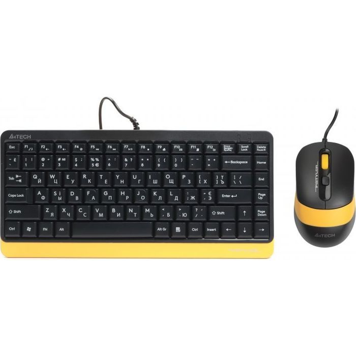 Комплект A4Tech F1110 USB Bumblebee Фото
