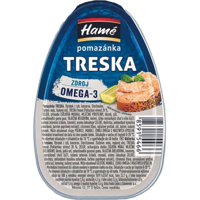 Паштет Hame с трески 100 г Фото