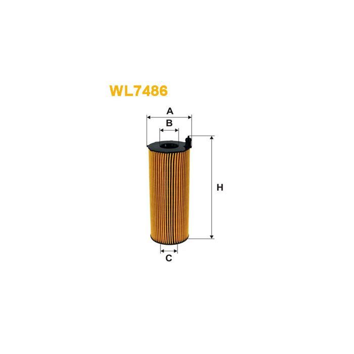 Фильтр масляный Wixfiltron WL7486 Фото