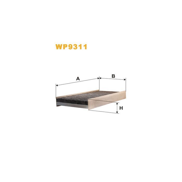 Фильтр салона Wixfiltron WP9311 Фото