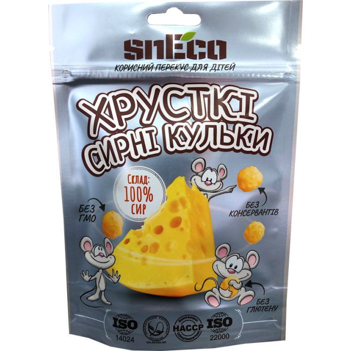 Сыр сушеный snEco Моцарелла "BLUE" 28 г Фото