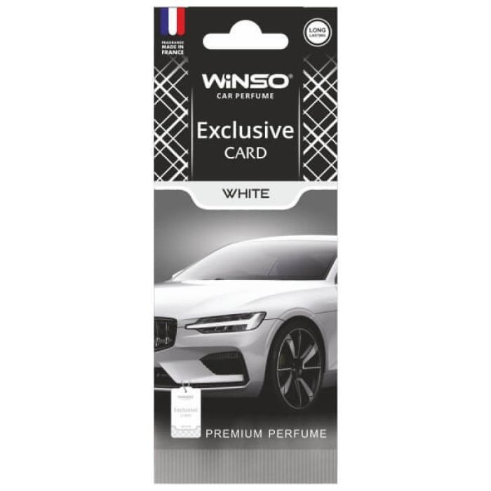 Ароматизатор для автомобиля WINSO Card Exclusive White Фото
