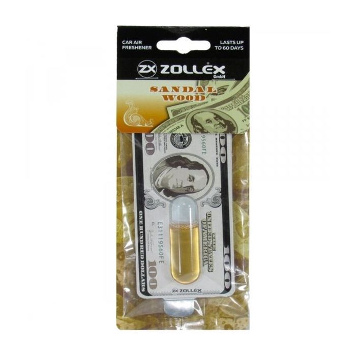 Ароматизатор для автомобиля Zollex Dollar Sandal wood Фото