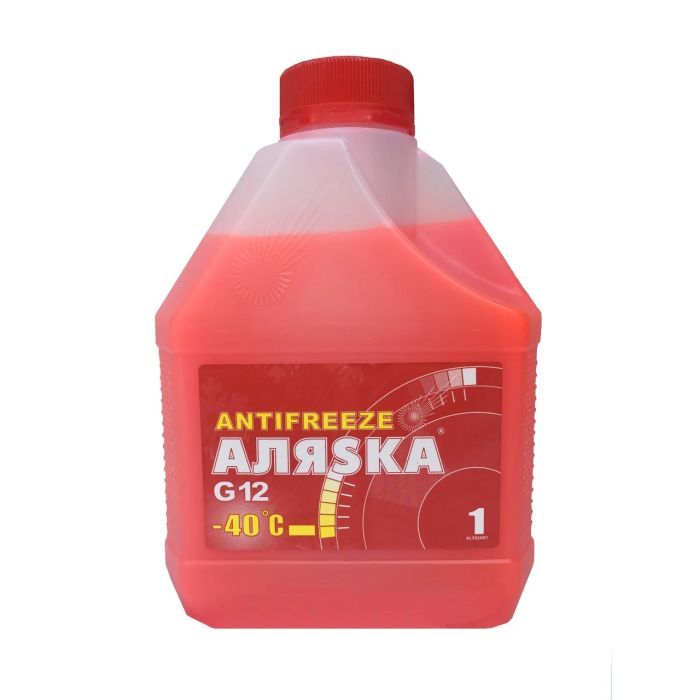 Антифриз Аляsка -40 G12 червоний 1л Фото