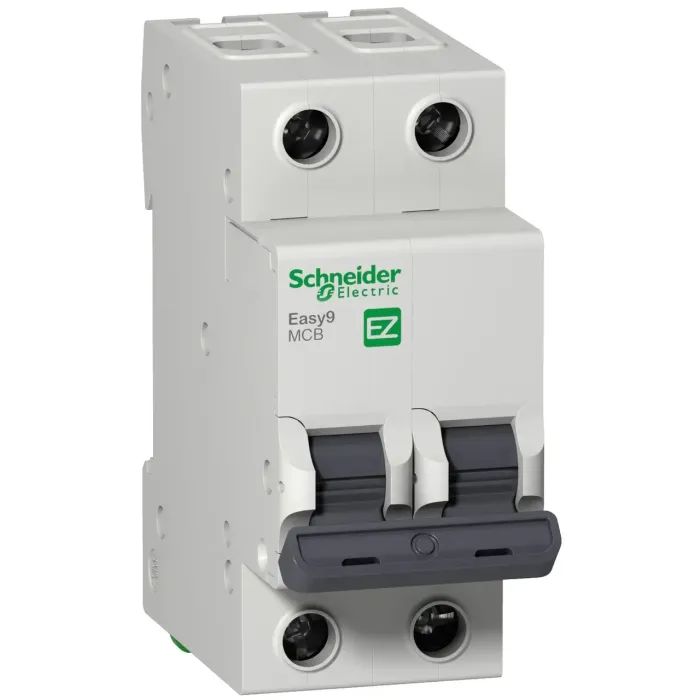 Автоматический выключатель Schneider Electric Easy9 2P 6A C Фото