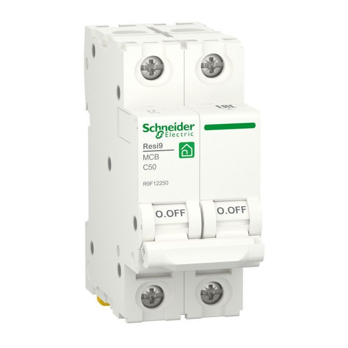 Автоматический выключатель Schneider Electric RESI9 6kA 2P 50A C Фото