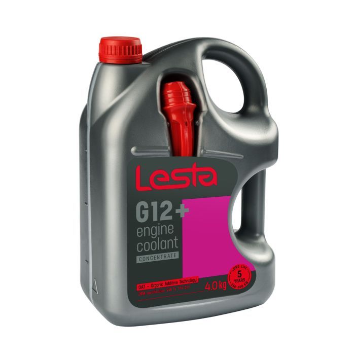 Антифриз Lesta G12+ -35С (красный ) 4кг Фото