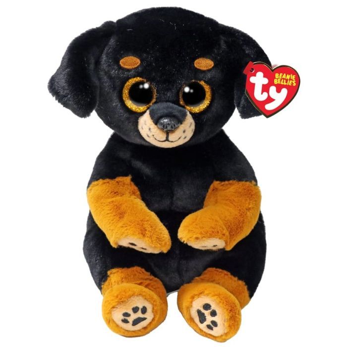 Мягкая игрушка Ty Beanie bellies Пес ROTTWEILER 25 см Фото