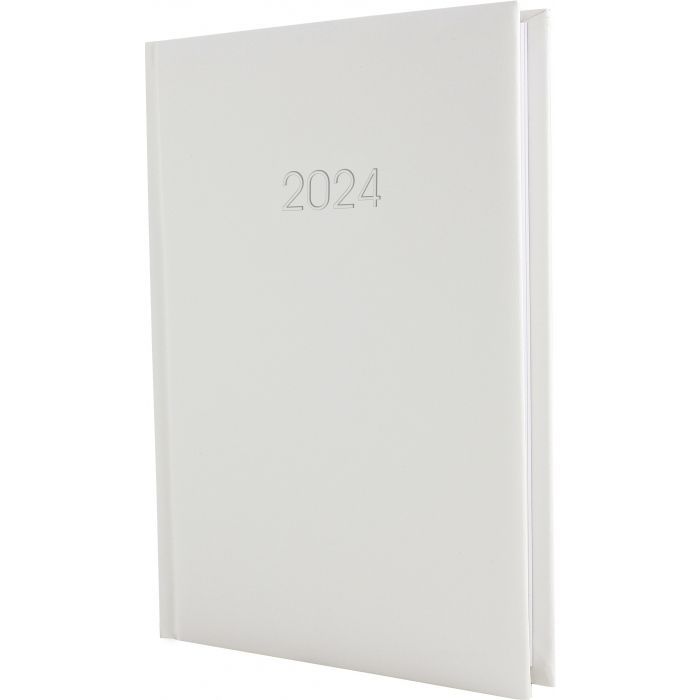 Еженедельник Economix датированный 2024 SAMBA белый, А5 Фото