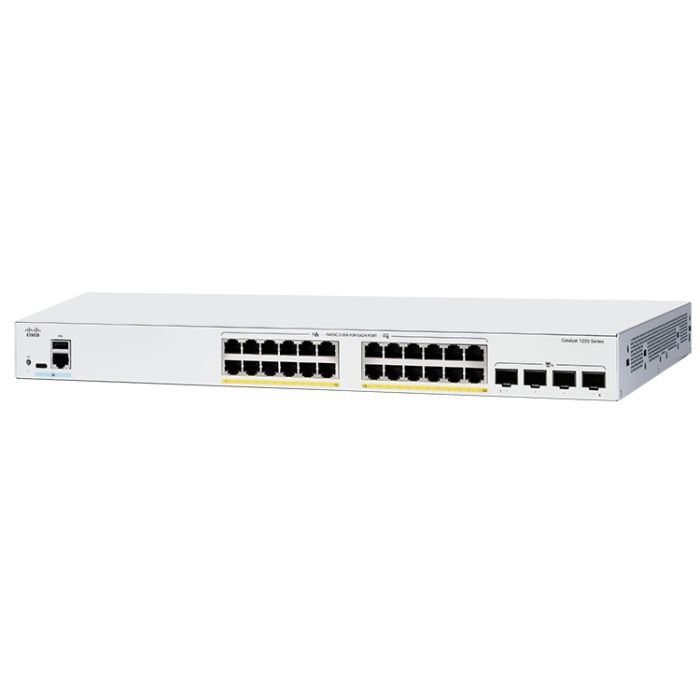 Коммутатор сетевой Cisco C1200-24P-4G Фото