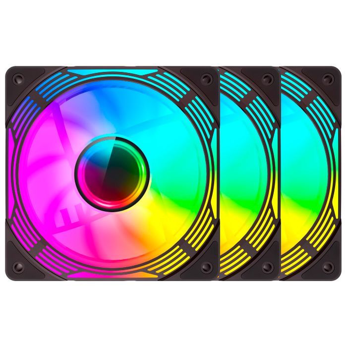 Кулер для корпуса Gamemax KF300R BK Фото