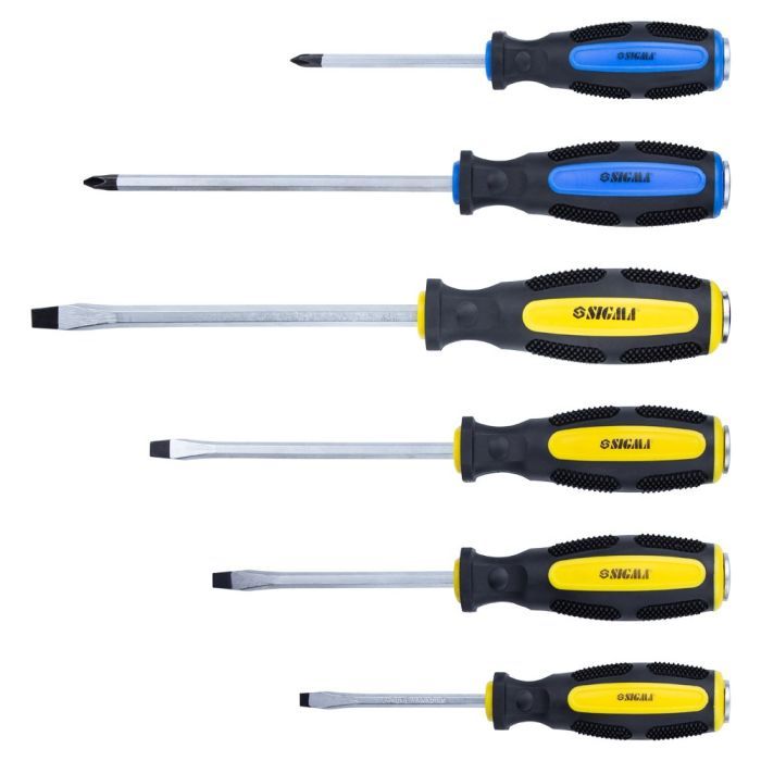 Набор отверток Sigma ударных 6шт CrV Фото
