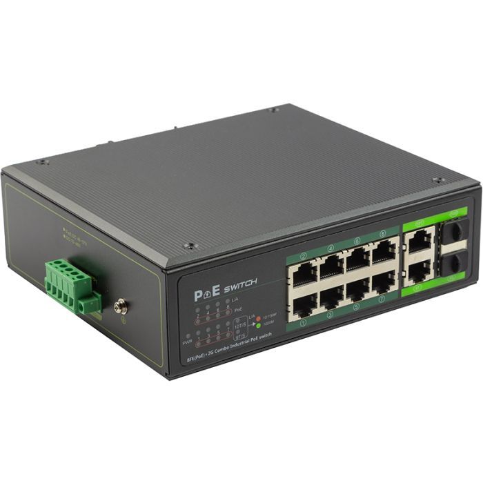 Коммутатор сетевой PowerPlant POE802PRO Фото