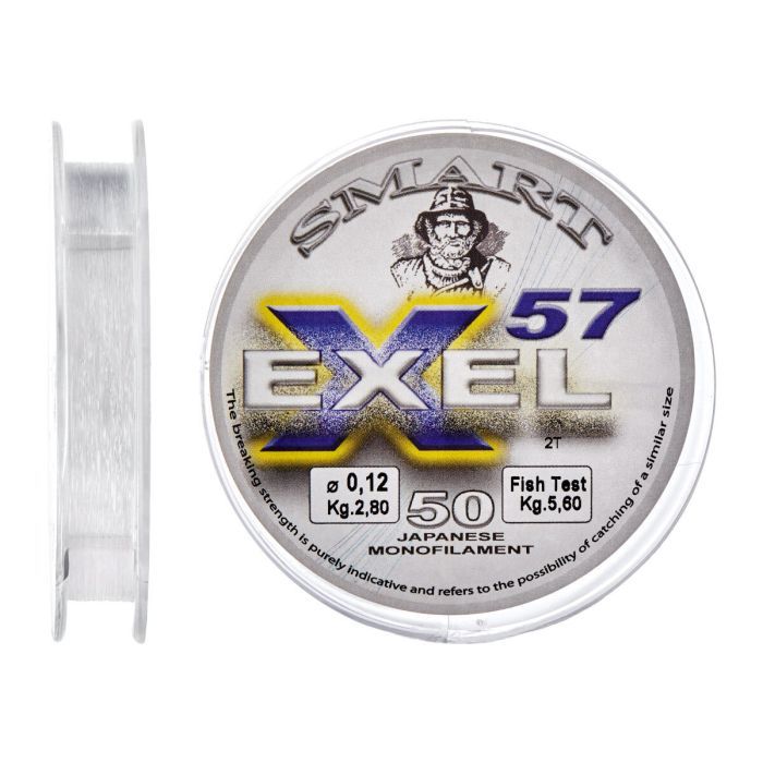 Леска Smart Exel 57 50m 0.16mm 3.6kg Фото