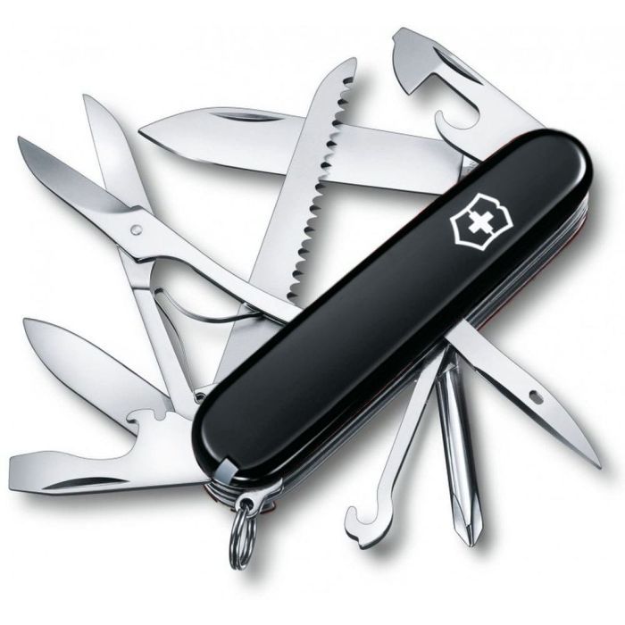 Нож Victorinox Fieldmaster 91 мм Чорний Фото
