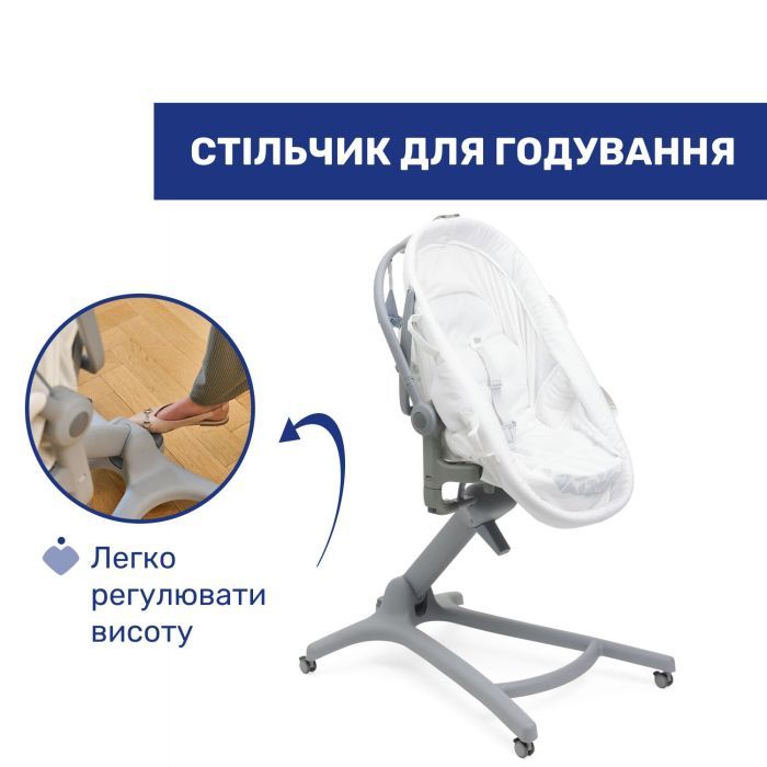 Кроватка Chicco Колиска для новонародженого 5 в 1 Baby Hug Pro, бі Фото 5