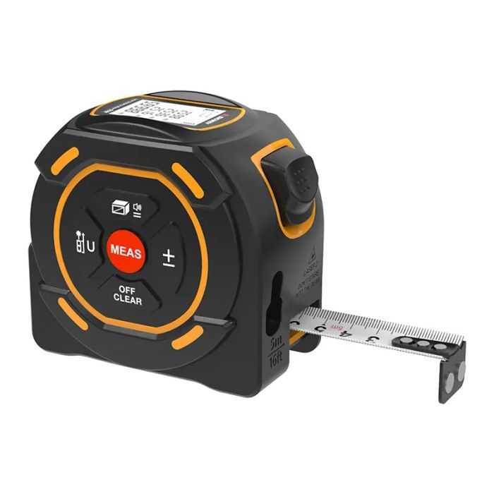 Рулетка Sndway SW-TM60A с лазерным дальномером Фото