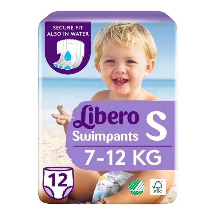 Подгузники Libero Swimpants Small 7-12 кг 12 шт Фото