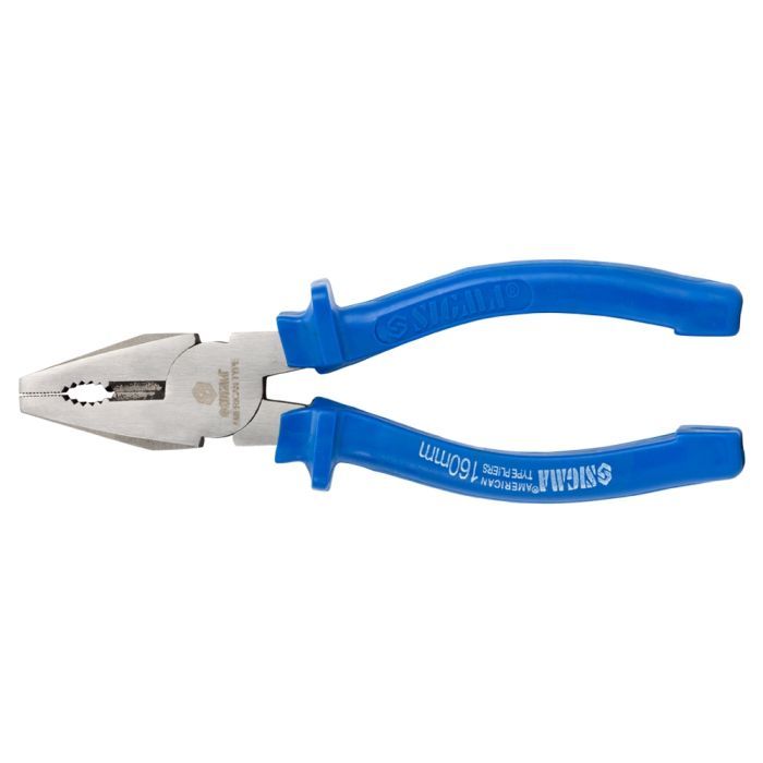 Плоскогубцы Sigma 160мм синие Фото