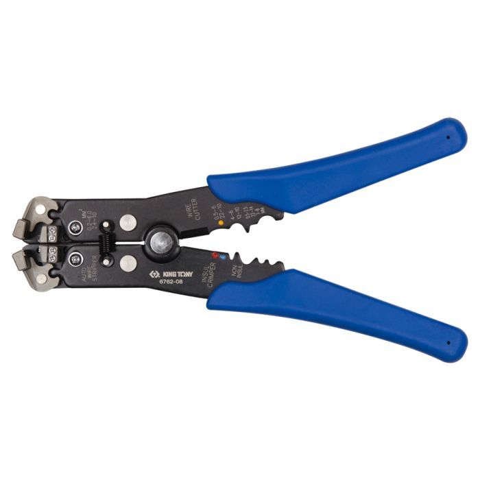 Съемник изоляции KING TONY для зачистки, резки и обжима Фото
