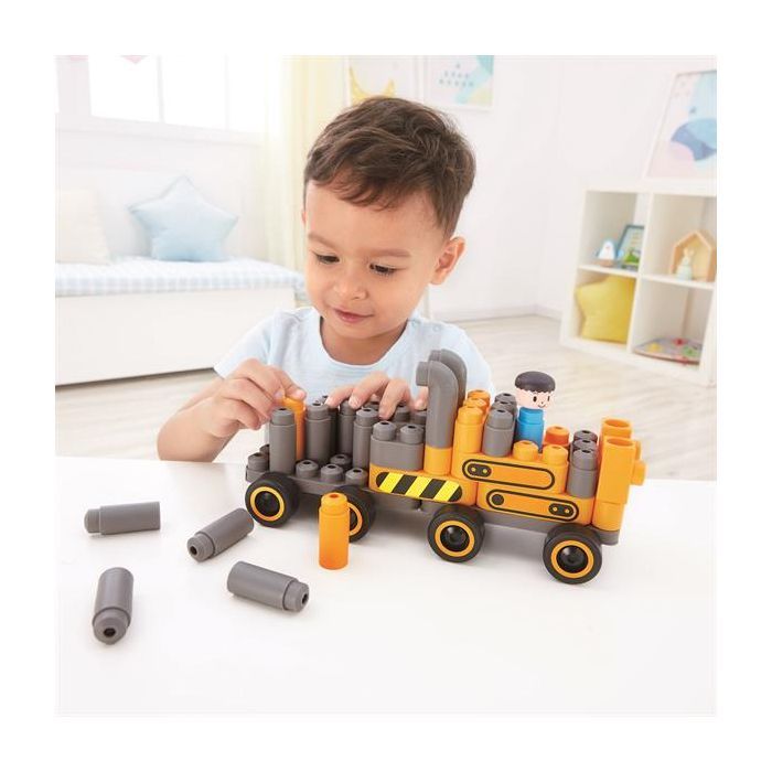 Конструктор PolyM Строительная техника 43 деталь Фото