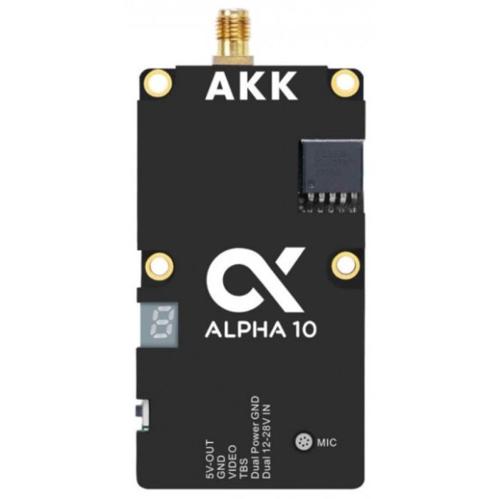 Видеопередатчик (VTX) AKK Alpha 10W 5.8GHz 80CH Фото