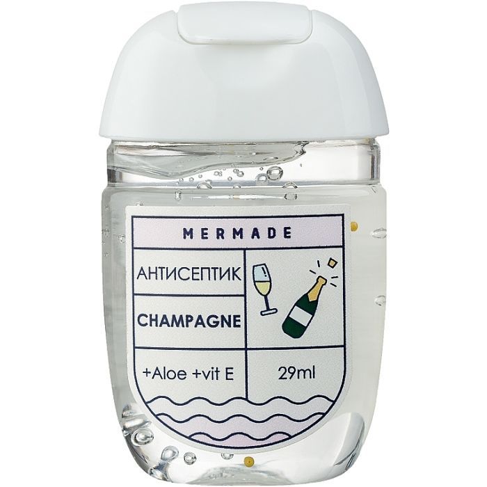 Антисептик для рук Mermade Champagne 29 мл Фото