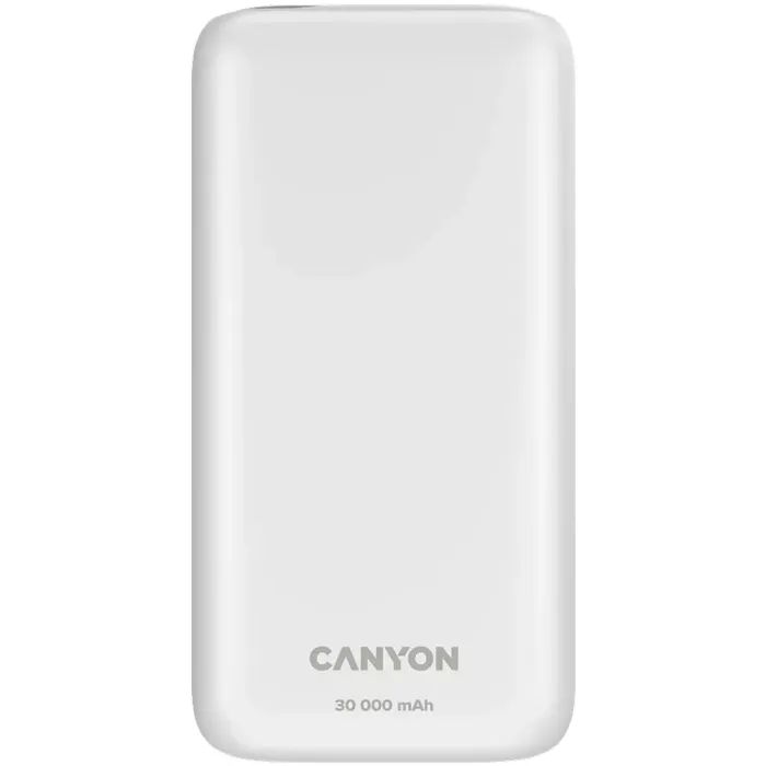 Батарея универсальная Canyon PB-301 30000mAh PD/20W, QC/3.0 Фото