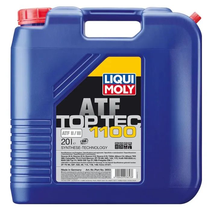 Трансмиссионное масло Liqui Moly TOP TEC ATF 1100 20л Фото