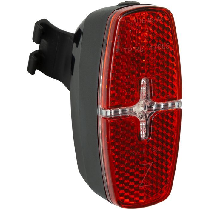 Задняя велофара HiSmart LED 2xAAA IPX5 Фото