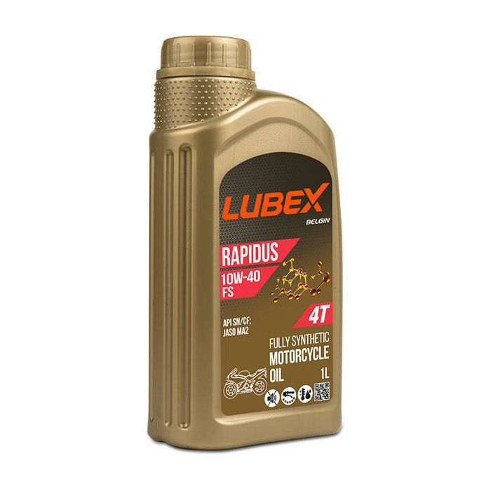Моторное масло LUBEX RAPIDUS 4Т FS 10w40 1л Фото