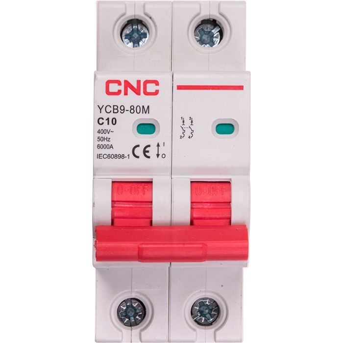 Автоматический выключатель CNC YCB9-80M 2P C10 6ka Фото