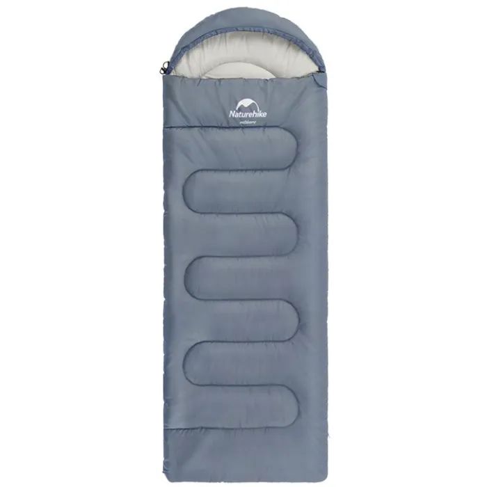 Спальный мешок Naturehike Y150L NH21MSD08 лівий, сіро-блакитний Фото