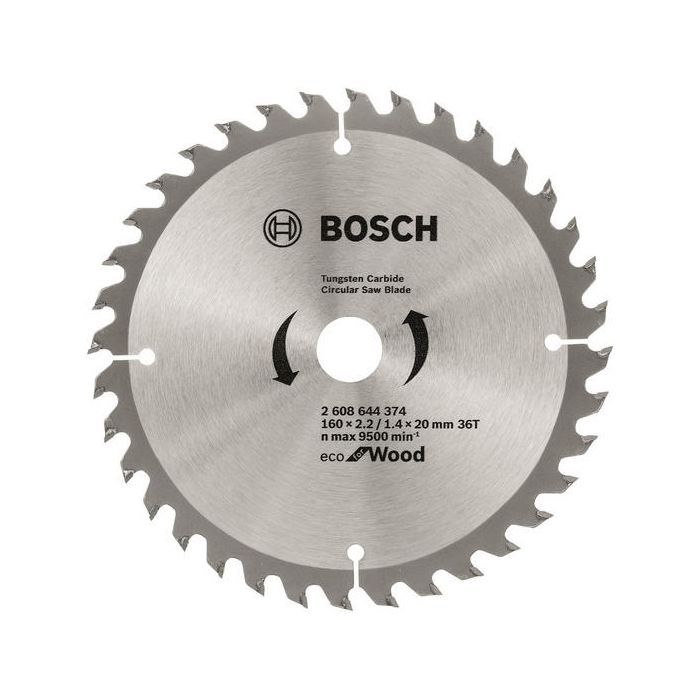 Диск пильный Bosch Eco for Wood 160x2.2x20-36T Фото