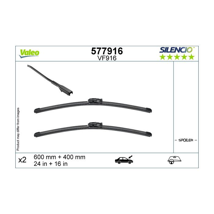 Щетка стеклоочистителя Valeo 577916 Фото