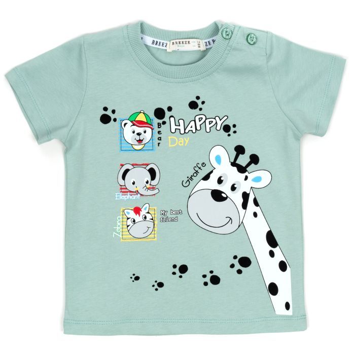 Футболка детская Breeze з жирафом Фото