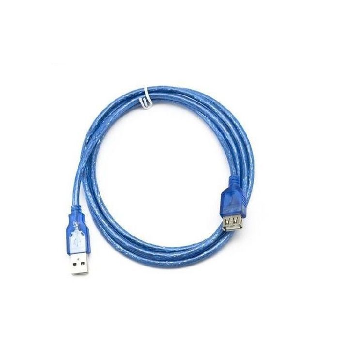 Дата кабель Gresso USB 2.0 AM/AF 0.8m Фото