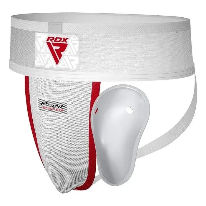 Защита паха RDX H1 Supporter White Plus S Фото